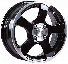 Диск R16 4x100 6J ET45 D60,1 Скад Акула алмаз