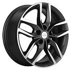 R17 5x108 6,5J ET33 D60,1 Khomen KHW1708 ( 17_ZV Chery tigo 7pro ) Gray-FP