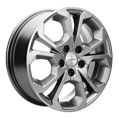 Диск R17 5x114,3 6,5J ET45 D54,1 Khomen KHW1711 (Geely Coolray) Gray