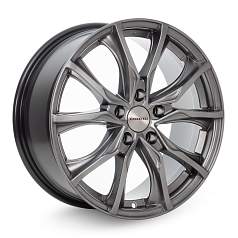 Диск R17 5x112 7,5J ET47 D66,6 Rapid Твист-оригинал (КС697) Дарк платинум 