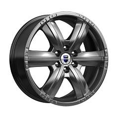 Диск R17 6x139,7 7,5J ET25 D67,1 К&К Окинава (КС635) Дарк платинум 