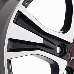 Диск R17 5x112 7J ET54 D57,1 Remain R159 Алмаз-черный 
