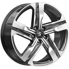 Диск R19 5x114,3 7,5J ET53 D67,1 Скад Premium Series КР004 Diamond Quartz
