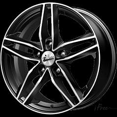 Диск R16 5x105 6,5J ET39 D56,6 iFree Moskva Блэк-Джек