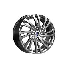 Диск R15 4x100 6J ET37 D67,1 Rapid Мейола-оригинал КС643 Rapid дарк платинум