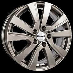 Диск R17 5x114,3 7J ET48,5 D66,1 Carwel Гирвас 185 (Terrano) SB