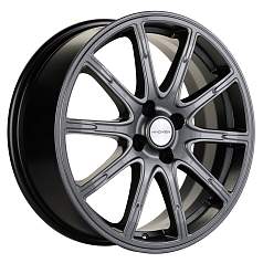 Диск R17 4x100 6,5J ET43 D60,1 Khomen KHW1707 (Lada Vesta Cross) Gray