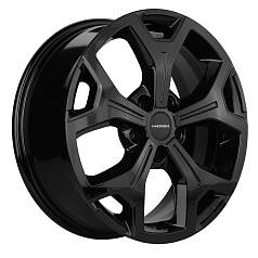 Диск R17 5x114,3 6,5J ET37 D66,5 Khomen KHW1710 (Haval Jolion) Black