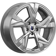 Диск R18 5x112 7,5J ET46 D66,6 K&K Кайан (КС1012) дарк платинум