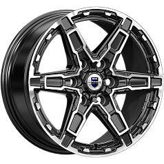 Диск R18 6x139,7 8J ET35 D67,1 K&K Дистрикт (КС1159-04) алмаз черный