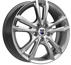 Диск R16 5x112 6J ET45 D66,6 К&К Samara (КС866-08) дарк платинум 