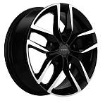 R17 5x108 6,5J ET33 D60,1 Khomen KHW1708 (ZV 17_Chery Tiggo 7/Chery Tiggo 7 Pro) Black-FP