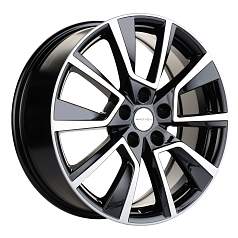 Диск R18 5x114,3 7J ET51 D67,1 Khomen KHW1802 ( 18_ZV Tucson) Black-FP