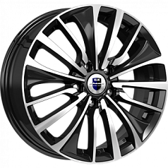 Диск R17 5x114,3 6,5J ET49 67,1 Rapid Flanker Алмаз чёрный