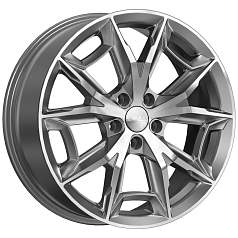 Диск R19 5x108 7,5J ET33 D67,1 Скад Паркер алмаз графит