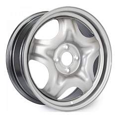 Диск R16 4x100 6,5J ET37 D60,1 ТЗСК Renault Sandero Серебристый