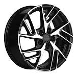 R17 5x114,3 6,5J ET45 D67,1 Khomen KHW1722 (Mazda 3/CX30) Black-FP