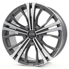 Диск R20 5x112 9,5J ET52 D79 OZ Cortina Matt Dark Graphite Diamond Cut d-XL