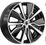 R19 5x114,3 7,5J ET40 D64,1 K&K Галего (КС1039) алмаз чёрный