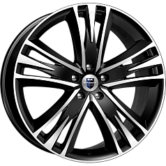 Диск R20 5x114,3 8,5J ET40 67,1 К&К Атлас Алмаз чёрный