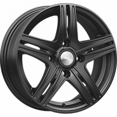 Диск R15 5x100 6J ET40 D57,1 Скад City черный бархат 