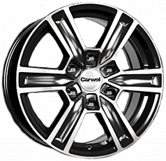 Диск R17 6x139,7 7,5J ET38 D67,1 Carwel Пирос 222 AB